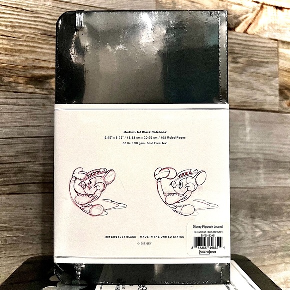 SALE TODAY✨🆕NWT (Sealed) Shinola Detroit x Disney Notebook, w/Flip Animation - Picture 3 of 11